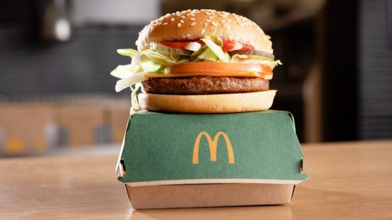 mcplant, eerste vegan burger, mcdonald's